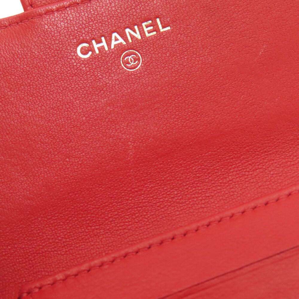CHANEL Red Wallet - Picture 12 of 16